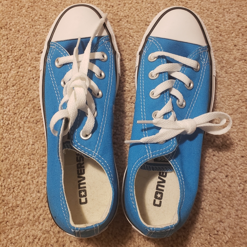 Blue Womans Converse